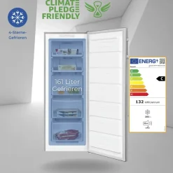 Exquisit  GS231-NF-H-040C Silber