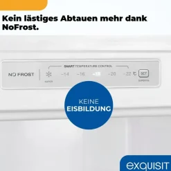 Exquisit GS5271-NF-H-040E Weiß