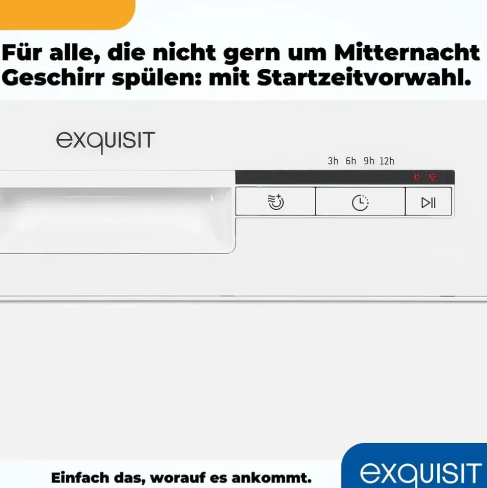 Exquisit GSP9109-030E Geschirrspüler