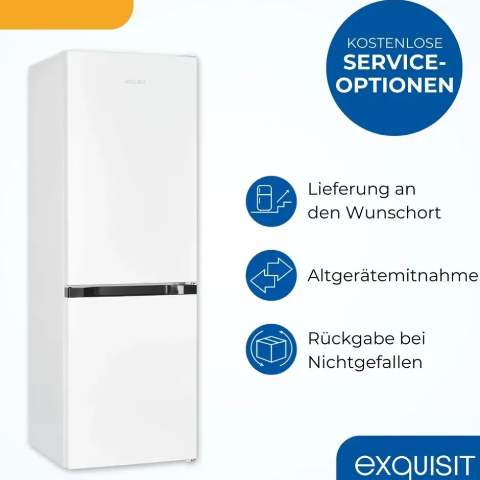 Exquisit KGC5231-60-E-050C Kühl-Gefrierkombination