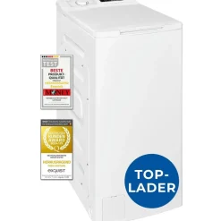 Exquisit LTO51207-030A Toplader (7.5 kg, 1200 U/min)