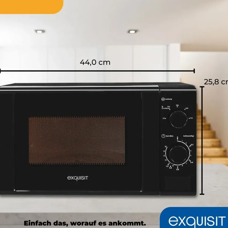 Exquisit MW 900-030 schwarz