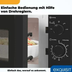 Exquisit MW 900-030 schwarz