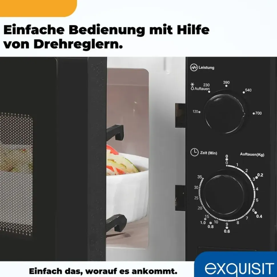 Exquisit MW 900-030 schwarz