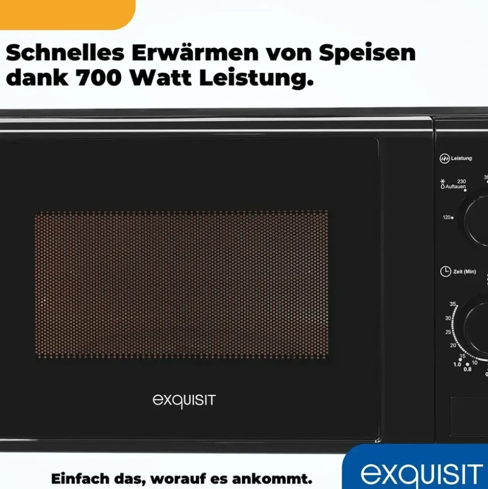 Exquisit MW 900-030 schwarz