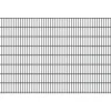 FA-Bausysteme Doppelstabmattenzaun 6/5/6 250 x 163 cm Anthrazit