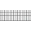 FA-Bausysteme Doppelstabmattenzaun 6/5/6 250 x 83 cm Anthrazit