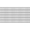 FA-Bausysteme Doppelstabmattenzaun 6/5/6 250 x 123 cm Moos