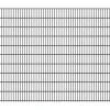 FA-Bausysteme Doppelstabmattenzaun 6/5/6 250 x 203 cm Anthrazit