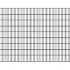 FA-Bausysteme Doppelstabmattenzaun 6/5/6 250 x 183 cm Anthrazit