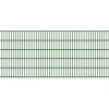 FA-Bausysteme Doppelstabmattenzaun 6/5/6 250 x 83 cm Moos