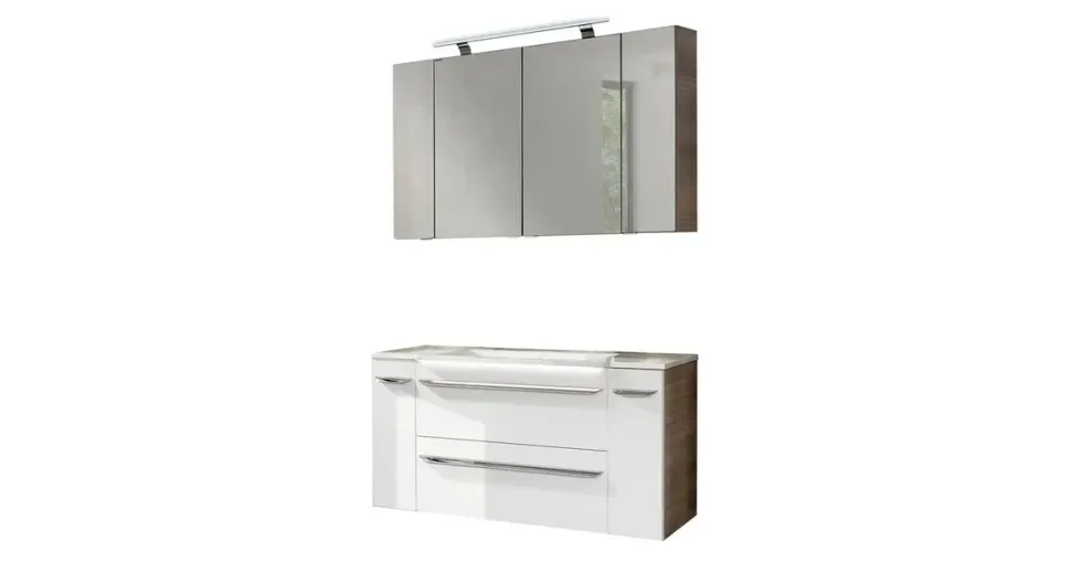 Fackelmann LUXOR 7-tlg. Braun/Weiß