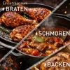FEUERGOTT Dutch Oven 6 l Gusseisen schwarz