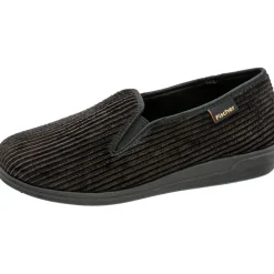 Fischer Markenschuh Pantoffeln Braun 47