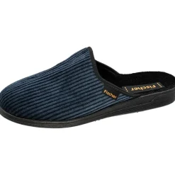 Fischer Markenschuh Pantoffeln Blau 45