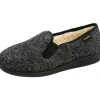 Fischer Markenschuh Pantoffeln Schwarz 47