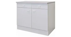 Flex-Well Unterschrank Flex-Well Rapido 100 x 47 x 85 cm Weiß
