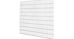 Floraworld Doppelstab-Mattenzaun Comfort 201 x 183 cm anthrazit