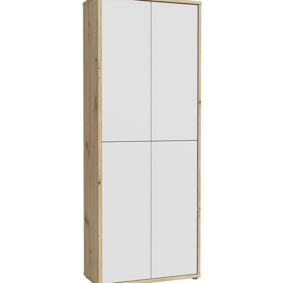 Forte Alice Springs 74,5 x 191,9 x 34,9 cm grau mit 8 Fächern / grau