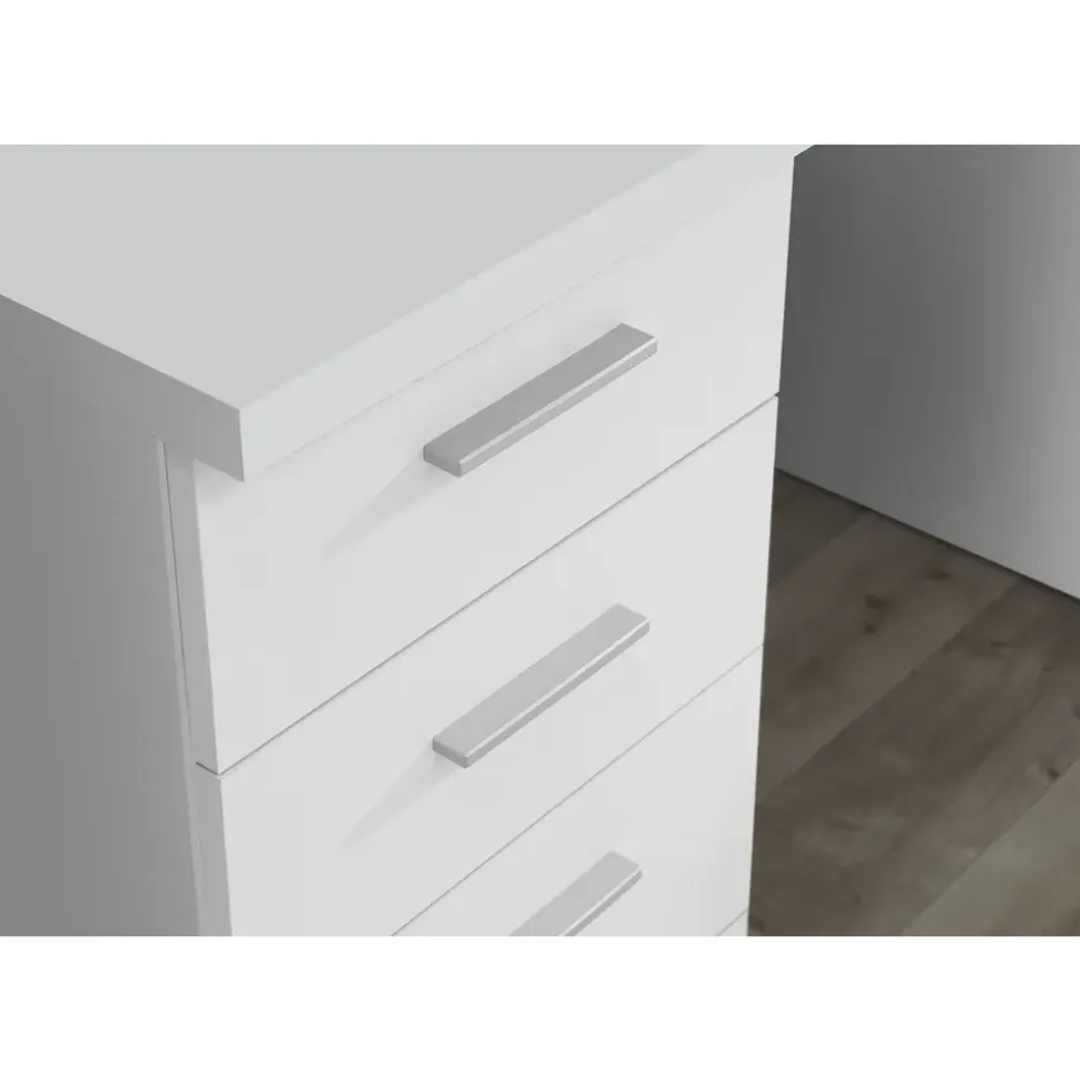 Forte Schreibtisch Netta Weiß