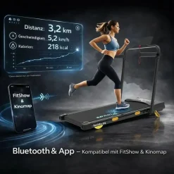funlife F4 Laufband klappbar Blau