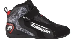 Furygan V4 Vented Schwarz/Grau/Weiß/Rot 40