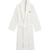 GANT Bademantel ARCHIVE SHIELD TERRY ROBE Weiß XXL