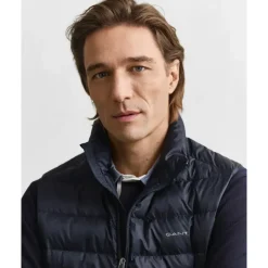 GANT LIGHT DOWN VEST Blau XL