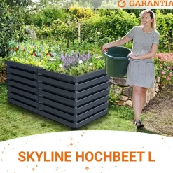 GARANTIA Skyline 161 x 80 x 75 cm Grau