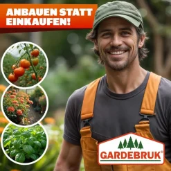 Gardebruk Frühbeet Aluminium Grau HKP 4 mm 3,6 m2