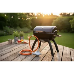Gazcamp Schlauch-Regler Set 80 cm Kunststoff