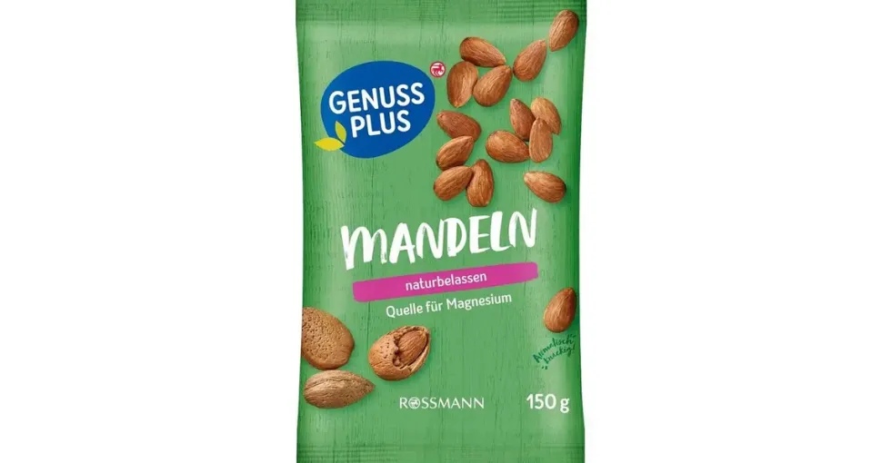 Genuss plus MANDELN 150,0 g, 1 St.