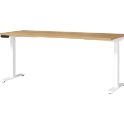 Germania Schreibtisch Jet Eiche / Weiß