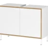 Germania Waschbeckenunterschrank GW-Topeka 80 x 60 cm Weiß
