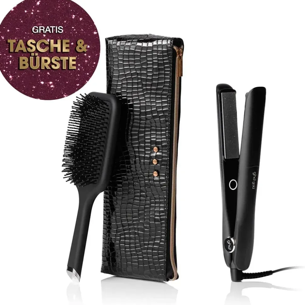 ghd Gold Styler Schwarz Geschenkset