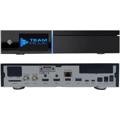 GiGaBlue UHD Quad 4K Pro 2x DVB-S2 FBC Linux E2 Receiver 500GB) SSD (PVR-Ready, WiFi, Gigabit-LAN, BT)