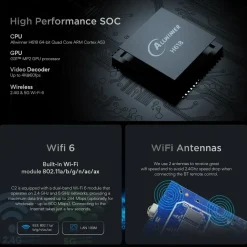 GiGaBlue UHD X1 PRO 4K Android 12 IP-TV/OTT 1x DVB-S2x Sat Tuner Media Player