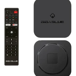 GiGaBlue UHD X1 PRO 4K Android 12 IP-TV/OTT 1x DVB-S2x Sat Tuner Media Player