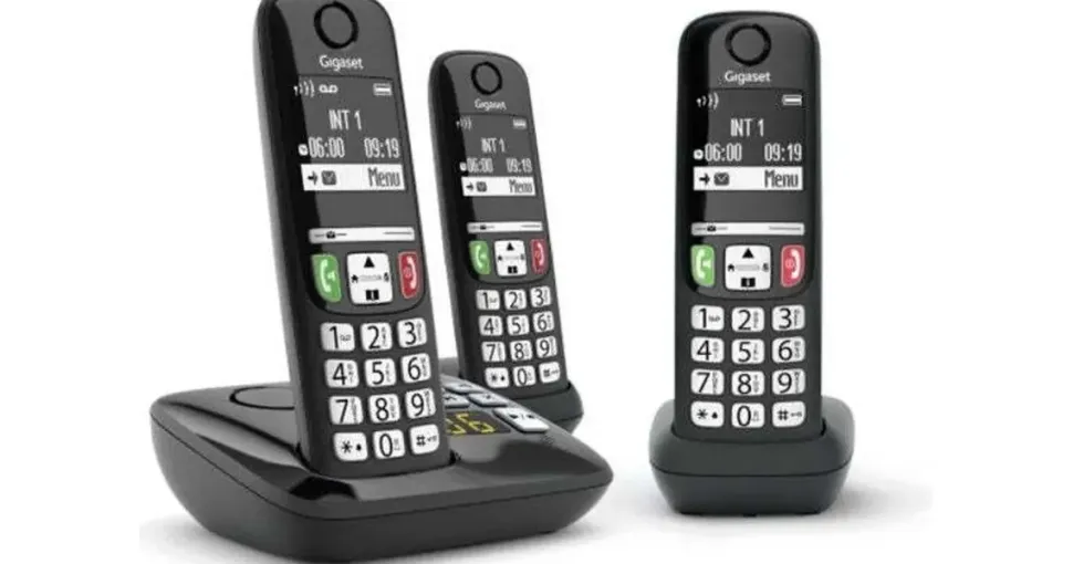Gigaset A735A Trio schwarz