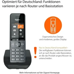 Gigaset Comfort 520 schwarz