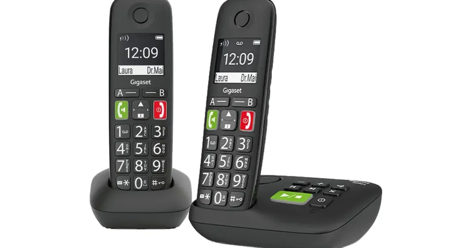 Gigaset E290A Duo schwarz