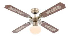 GLOBO 106,6 cm Deckenventilator Eiche