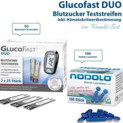 Glucofast Duo Blutzucker-Teststreifen 50 St.