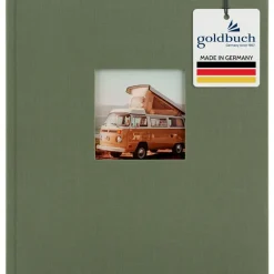 Goldbuch Bella Vista 30x31 cm, 60 weiße Seiten Artischocke, Buchalbum