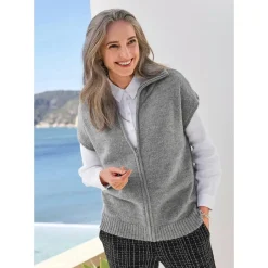 GOLDNER Weste Grau 46
