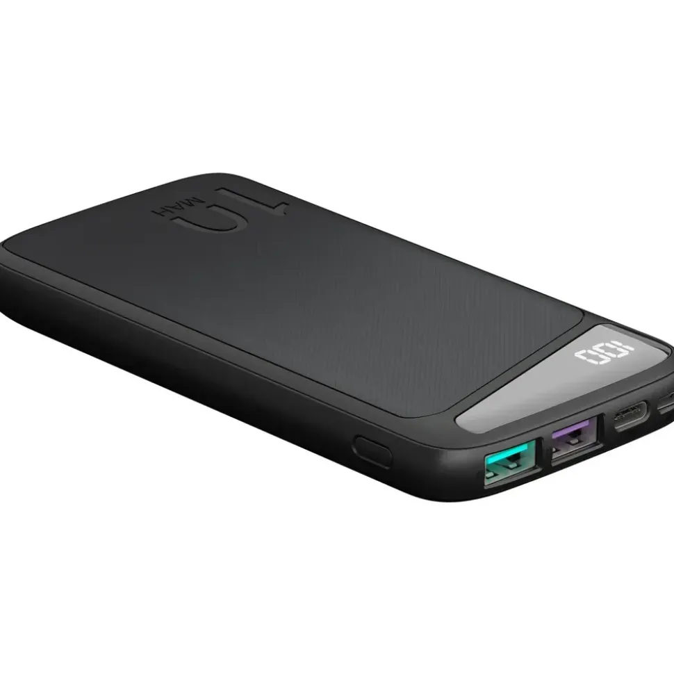 goobay Schnelllade-Powerbank 10.000 mAh (USB-C? PD, QC 3.0)