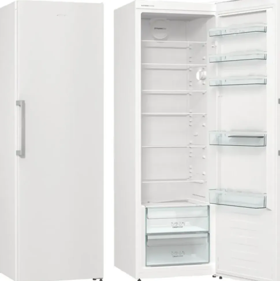 Gorenje R619EEW5 Kühlschrank (398 l, 1850 mm hoch, Weiß)