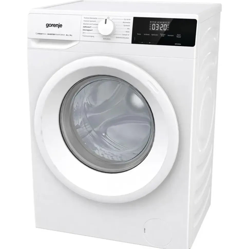 Gorenje W3D2A854ADPS/DE Waschtrockner (8 kg / 5 kg, 1400 U/min)