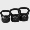 Gorilla Sports Kettlebell Kunststoff 30 kg schwarz