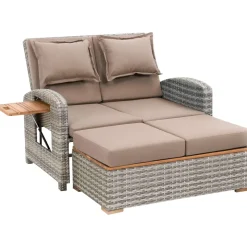 Greemotion Bahia Style Loungesofa grau/taupe